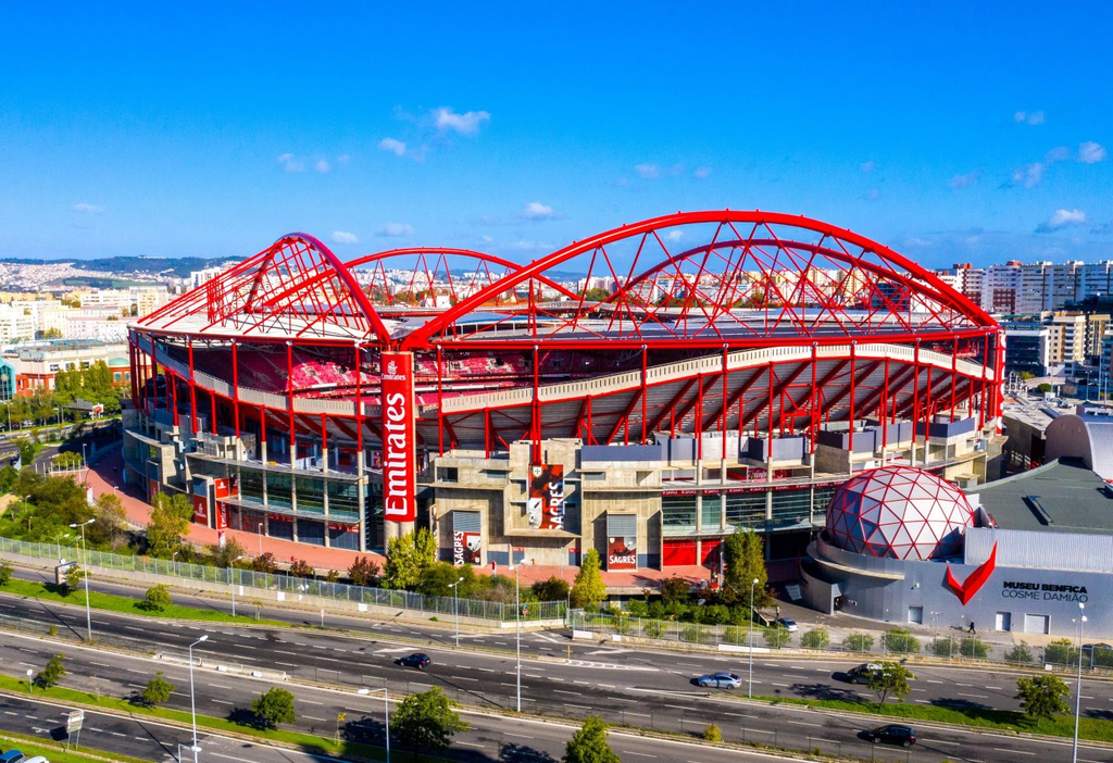 The Estadio da Luz in Lisbon